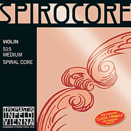 Thomastik Spirocore Violin Strings 3/4-1/2 Set