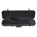 Gewa Air 2.1 oblong violin Case with side handle / Black gloss